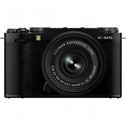 Цифр. фотокамера Fujifilm X-M5 kit XC 15-45mm f/3.5-5,6 OIS PZ black Цифр. фотокамера Fujifilm X-M5 kit XC 15-45mm f/3.5-5,6 OIS PZ black